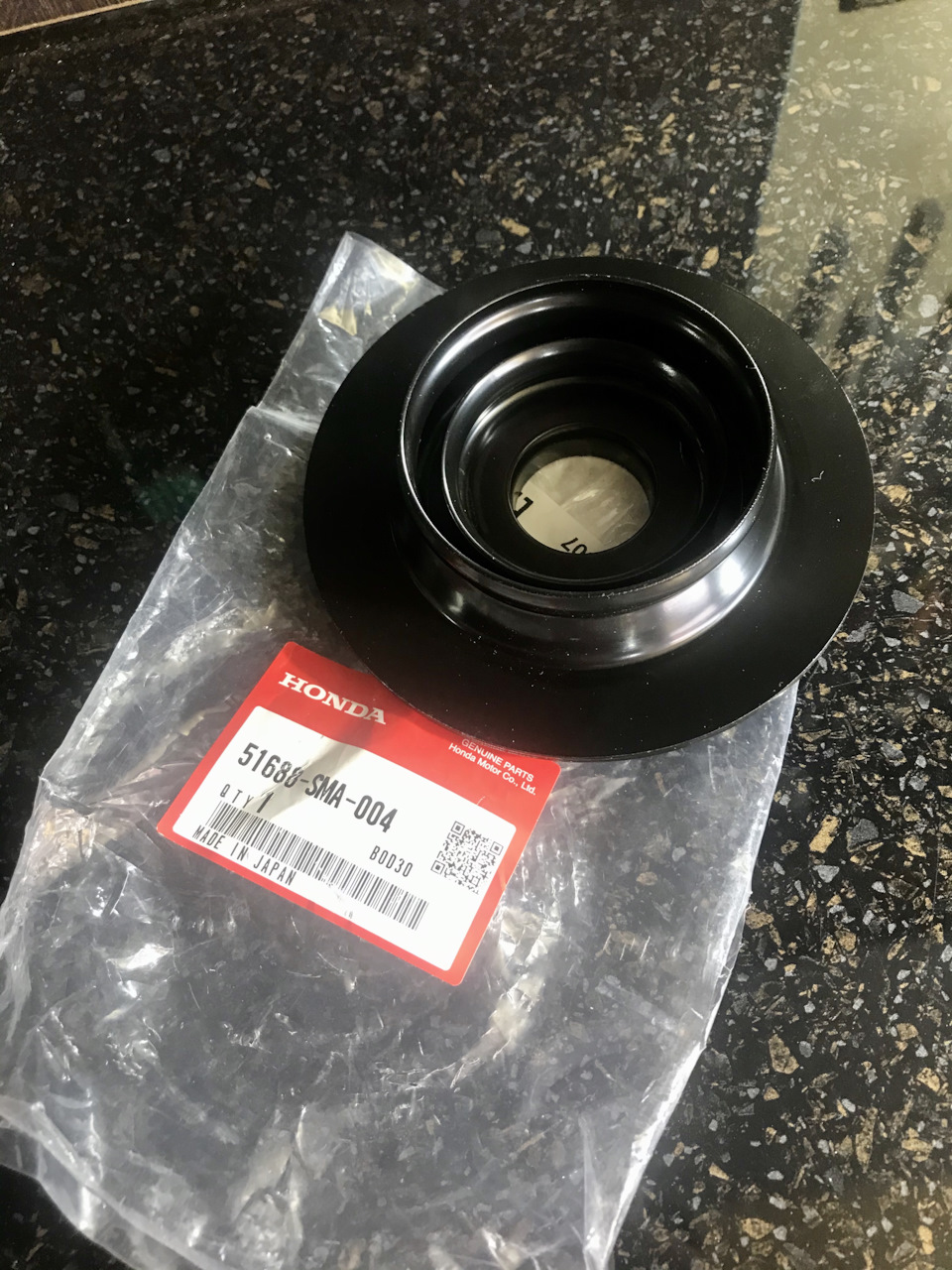 51688SMA004 Чашка пружины Honda | Запчасти на DRIVE2