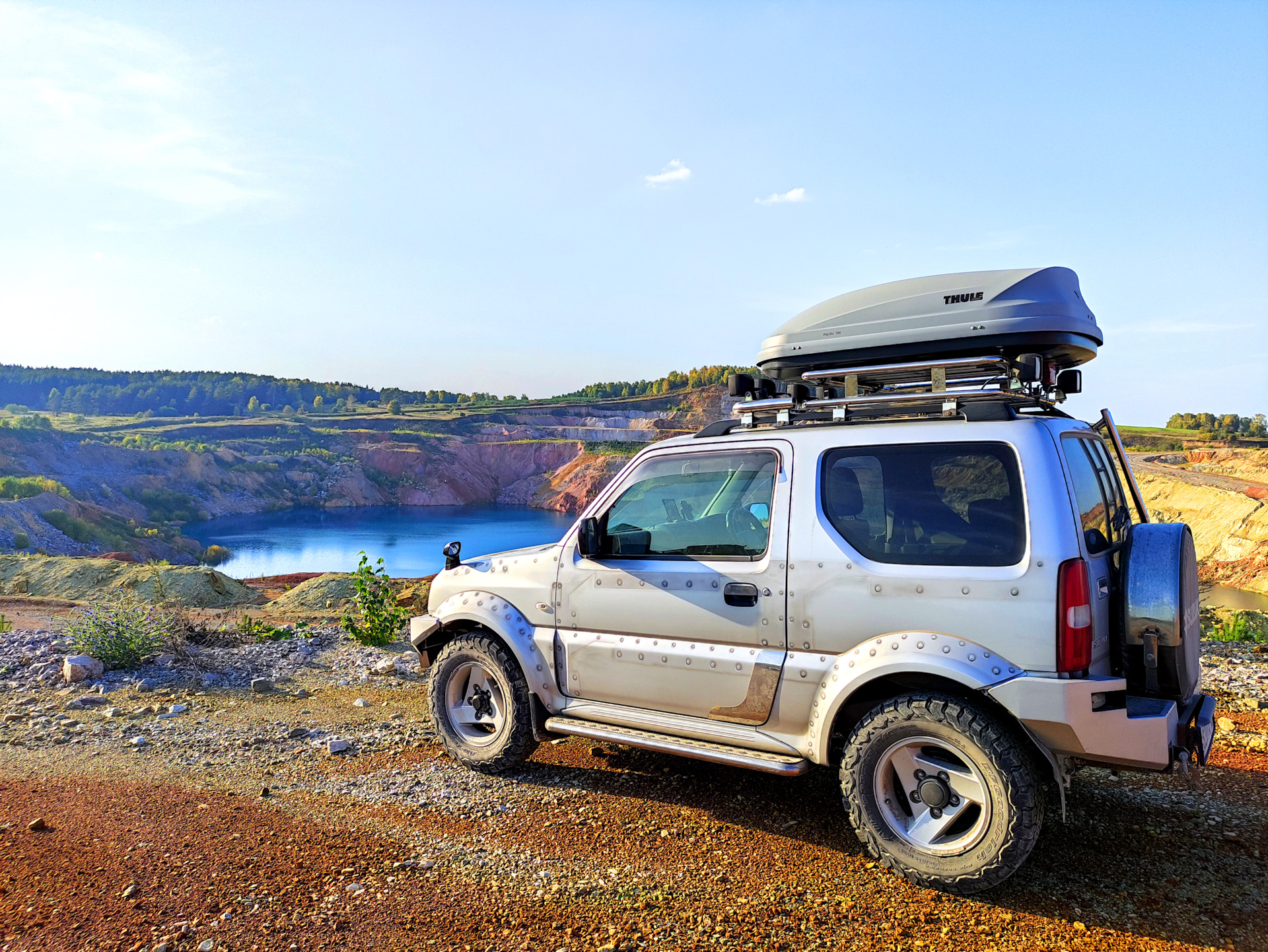 Голубая лагуна и Кузбасский марс — часть 2 — Suzuki Jimny, 1,3 л, 2004 года  | покатушки | DRIVE2