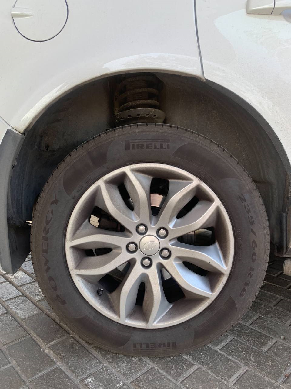 POWERGY Pirelli 235 60 R18 — Land Rover Freelander 2 (L359), 2 л, 2014 ...