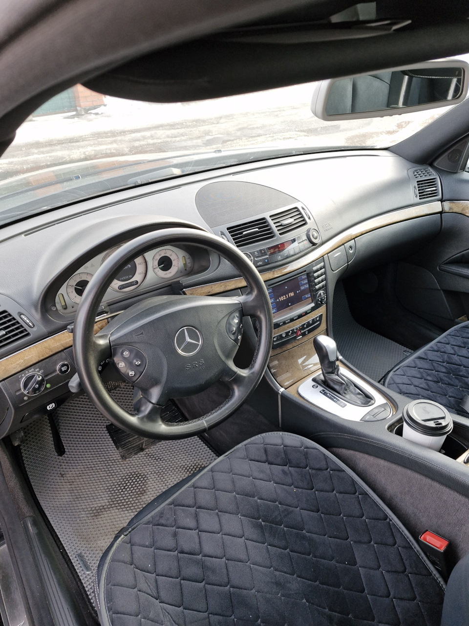 Аквапринт как искусство — Mercedes-Benz E-class (W211), 5 л, 2004 года ...