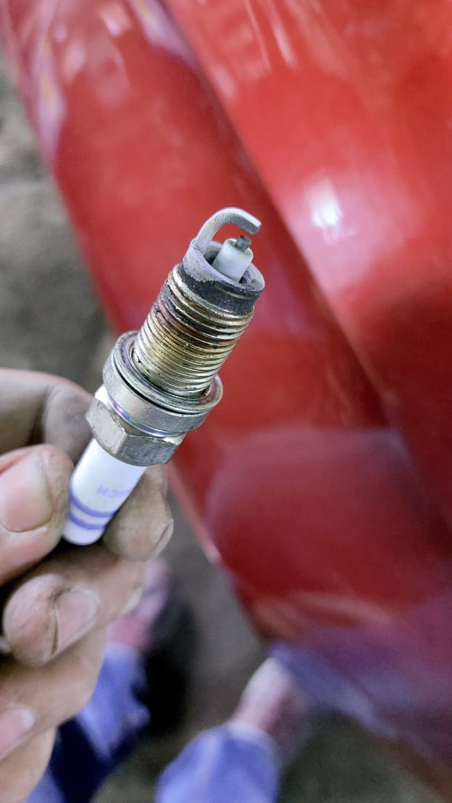 Т.О №? Фильтра, свечи, заправка кондера — Volkswagen Polo Sedan, 1,6 л ...