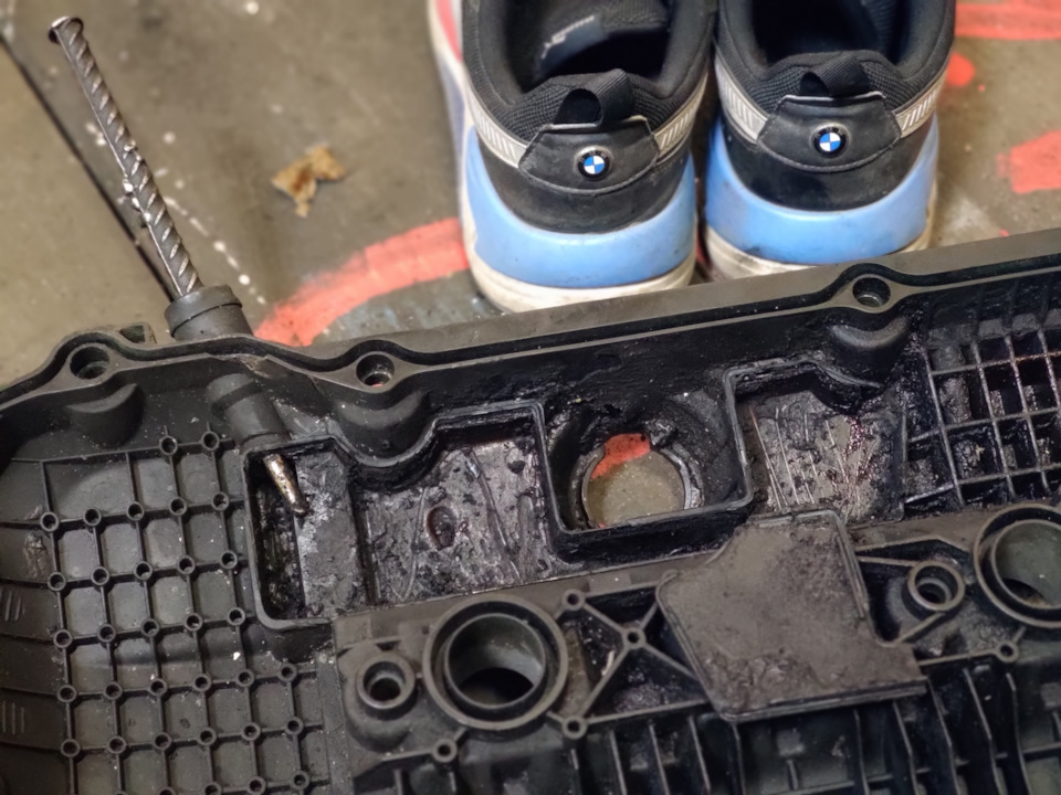 Разбор вентиляции картерных газов клапанной крышки м54) — BMW 5 series ...