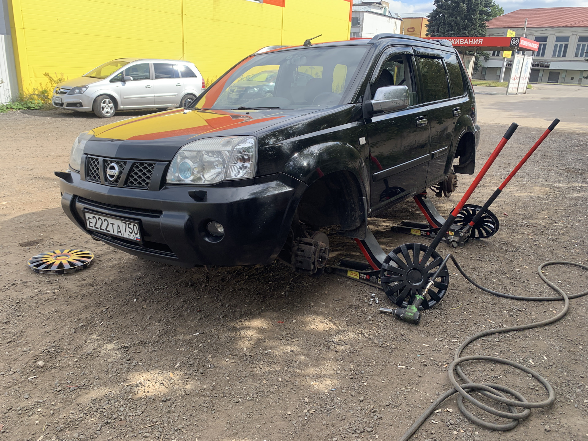 Начало поиска вибрации — Nissan X-Trail I (t30), 2 л, 2005 года |  наблюдение | DRIVE2