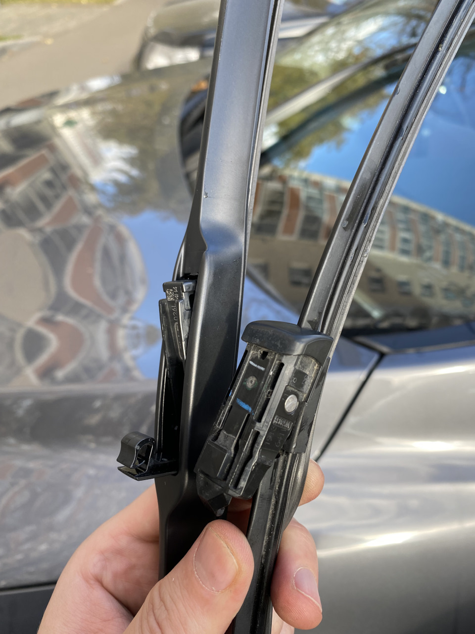 Щетки стеклоочистителя (переходники) RX IV (4) — Lexus RX (4G), 2 л ...