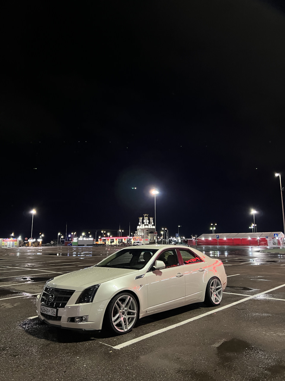 На пути к стилю или околостенс — Cadillac CTS (2G), 3,6 л, 2008 года |  тюнинг | DRIVE2