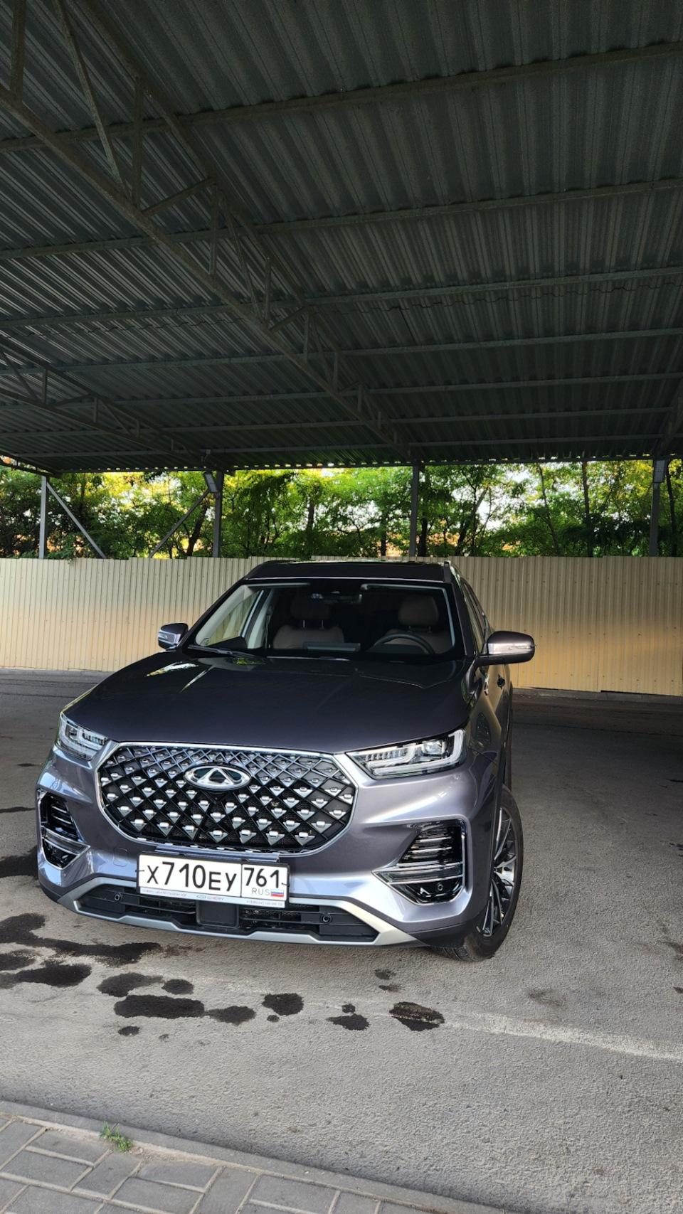 Получил номера первая мойка — Chery Tiggo 8 Pro, 1,6 л, 2023 года | просто  так | DRIVE2