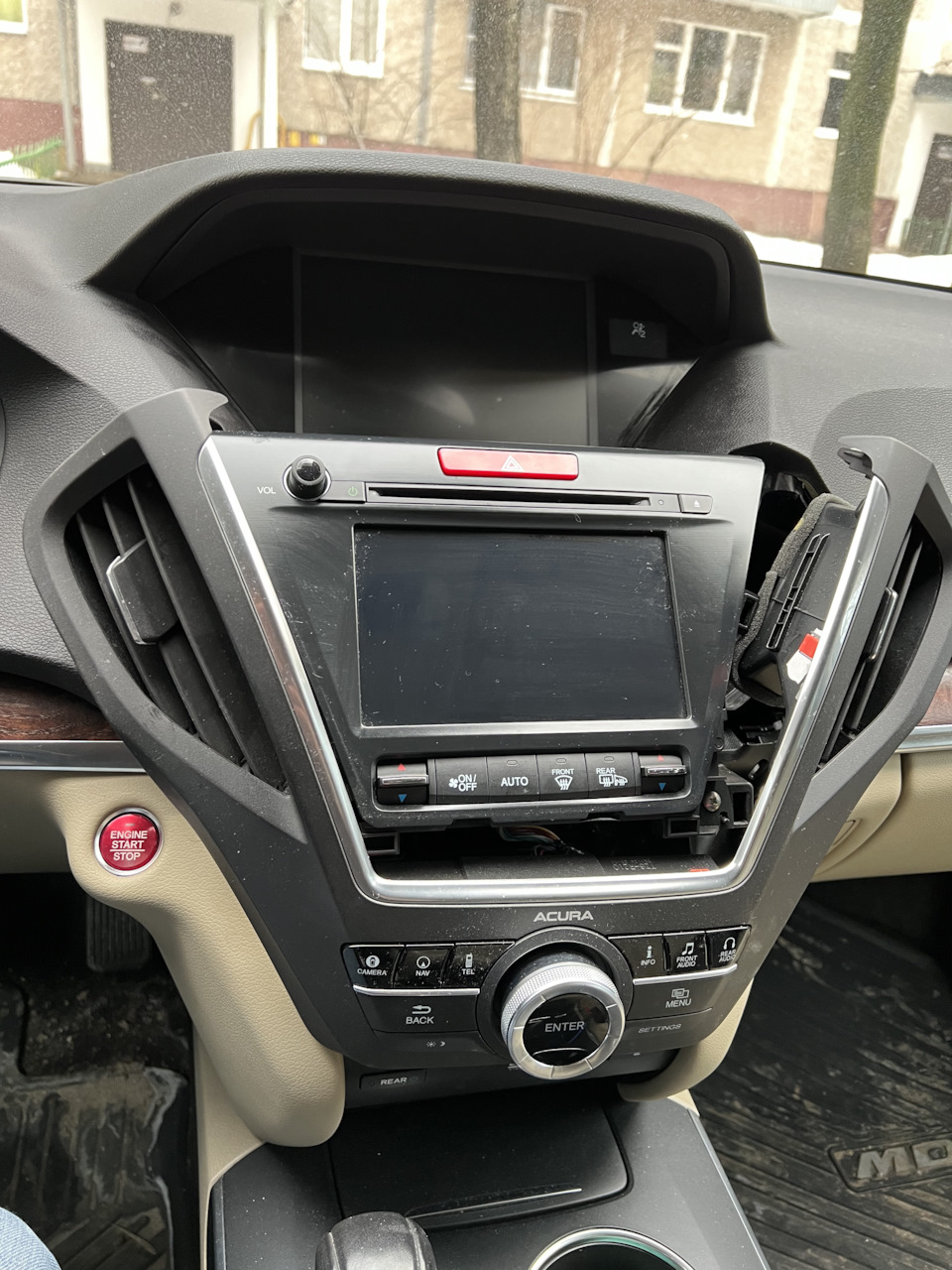 Установка блока apple carpley — Acura MDX (3G), 3,5 л, 2014 года | тюнинг |  DRIVE2