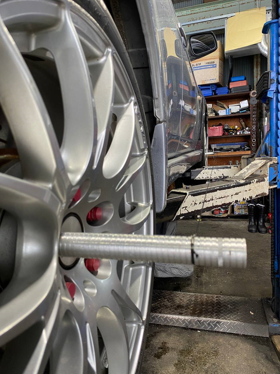 Кривой руль и сход-развал по-дедовски против лазера — Mitsubishi Lancer ...