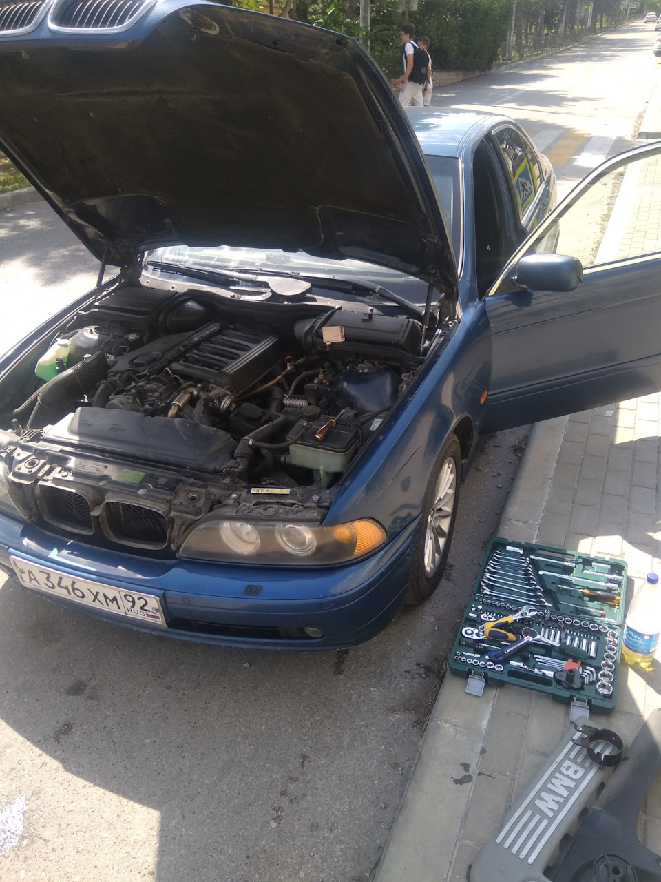 Fuel Inject system — BMW 5 series (E39), 2,5 л, 2002 года поломка