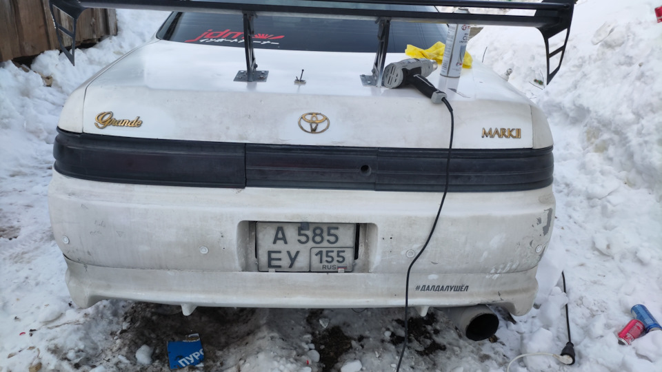 Шильдики — Toyota Mark II (90), 2 л, 1993 года | стайлинг | DRIVE2