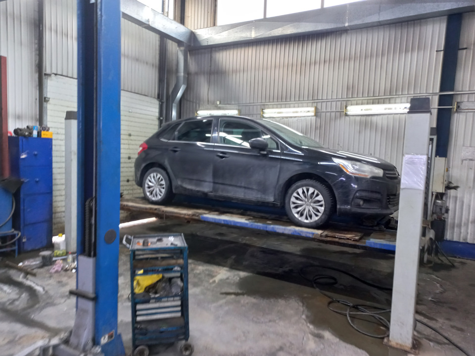 "Сход-развал" проверка, регулировка схождения передних колес. — Citroen ...