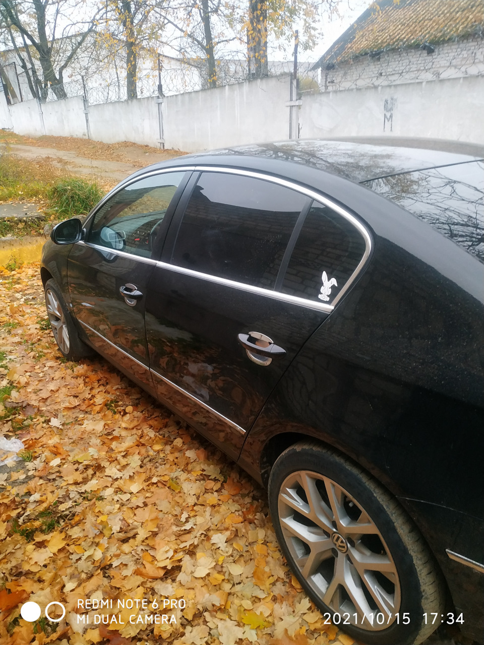 Тонировка — Volkswagen Passat B6, 1,9 л, 2008 года | своими руками | DRIVE2