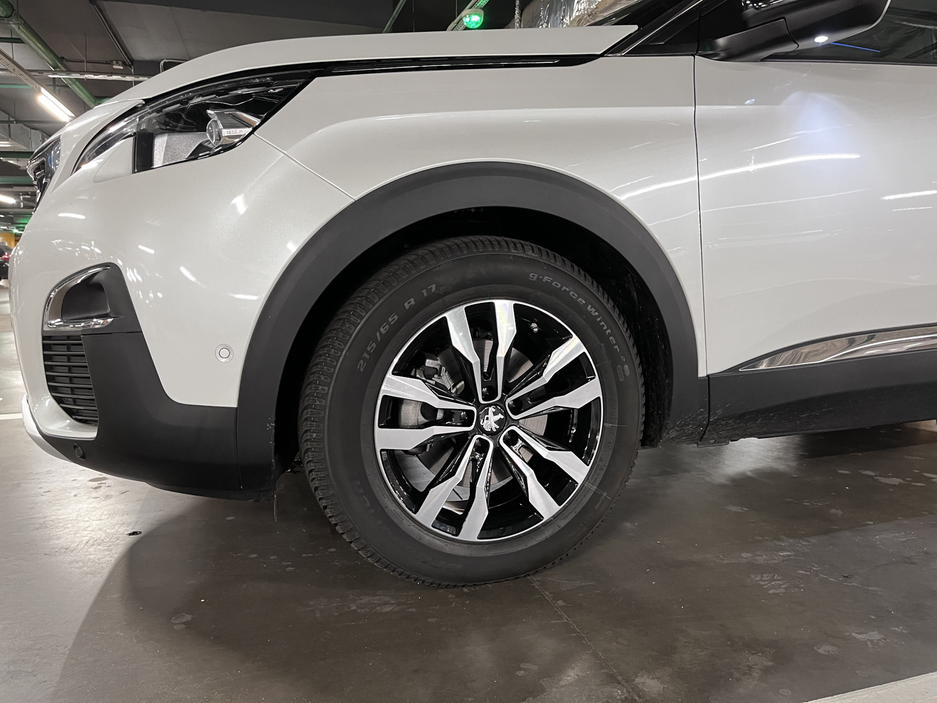 Диски и резина на зиму — Peugeot 3008 (2G), 1,2 л, 2019 года | колёсные ...