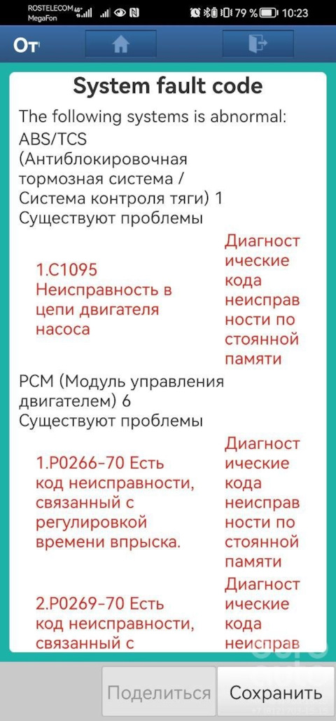 Ошибка с1095 форд. Ошибка с1095 форд