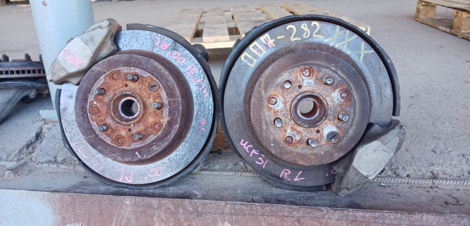 Тормозилки на жопу! 2 POT! — Toyota Cresta (100), 3 л, 1997 года ...