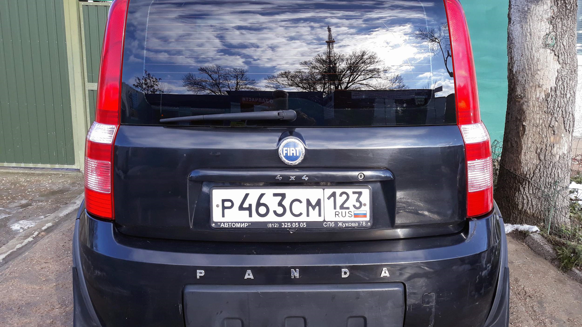 FIAT Panda (2G) 1.2 бензиновый 2007 | 4х4 