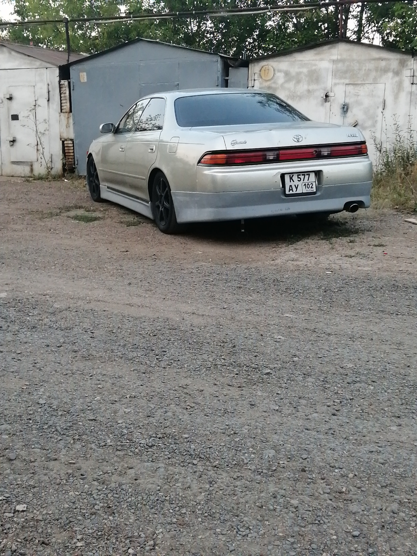 Задняя губа Wald — Toyota Mark II (90), 2 л, 1994 года | своими руками ...