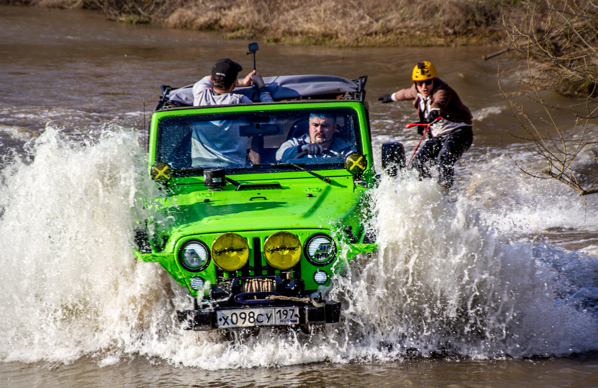 покатушки на jeep wrangler