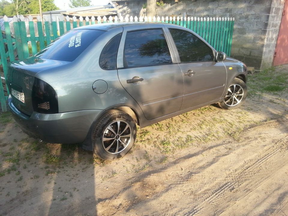 Фотографии. — Lada Калина седан, 1,6 л, 2008 года | фотография | DRIVE2