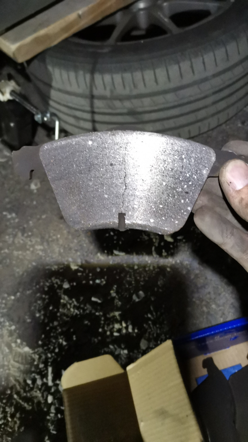 Колодки ATE всё. +30000 пробега за 10 месяцев. — Skoda Yeti, 1,8 л ...