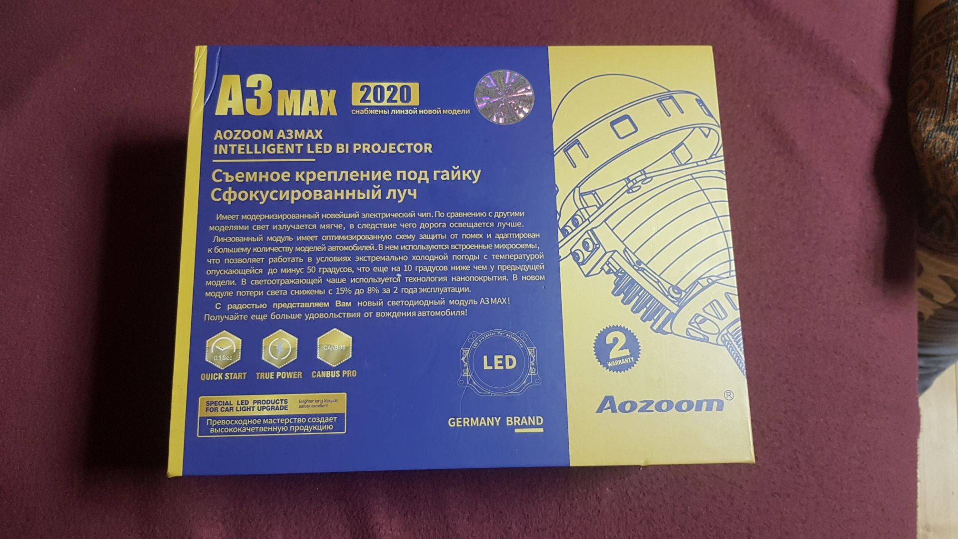 Светодиодные линзы aozoom a3 max. Aozoom a3 Max.