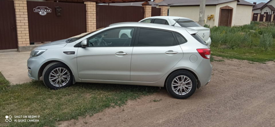 Смена Колёс — KIA Rio (3G), 1,4 л, 2015 года | колёсные диски | DRIVE2