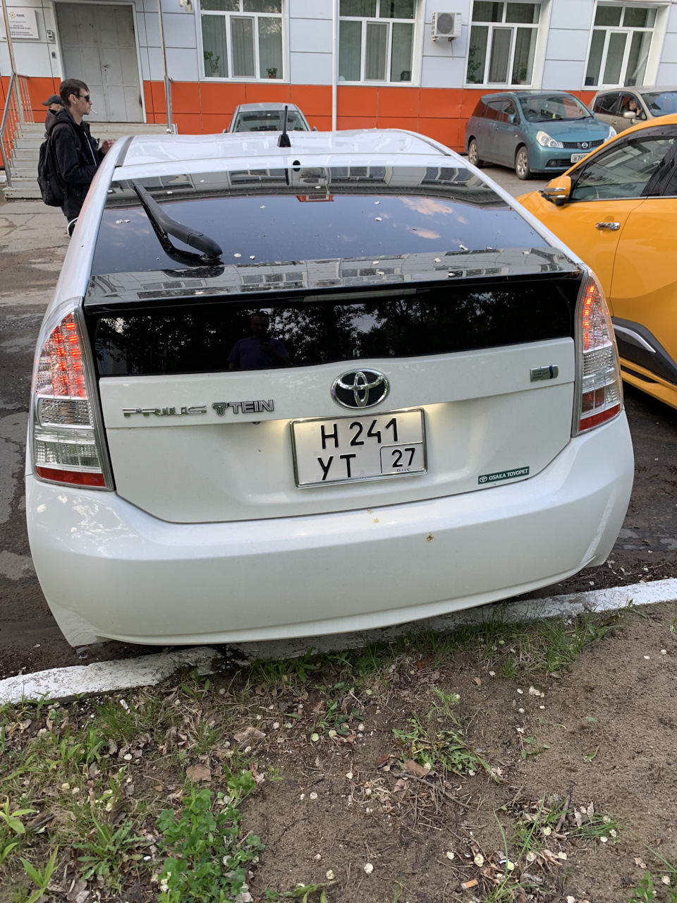 32. Японские номера — Toyota Prius (30), 1,8 л, 2011 года | стайлинг |  DRIVE2