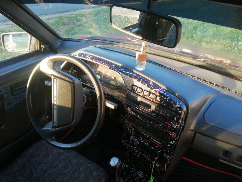 Покраска бороды — LADA 21099, 1,5 л., 1997 года | стайлинг | DRIVE2