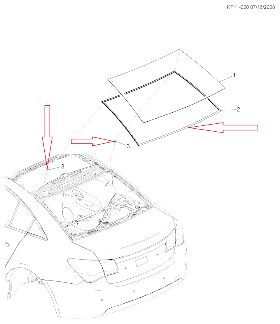 Заднее стекло Chevrolet Cruze. Вопросы по замене. — Chevrolet Cruze (1G),  1,6 л, 2010 года | запчасти | DRIVE2