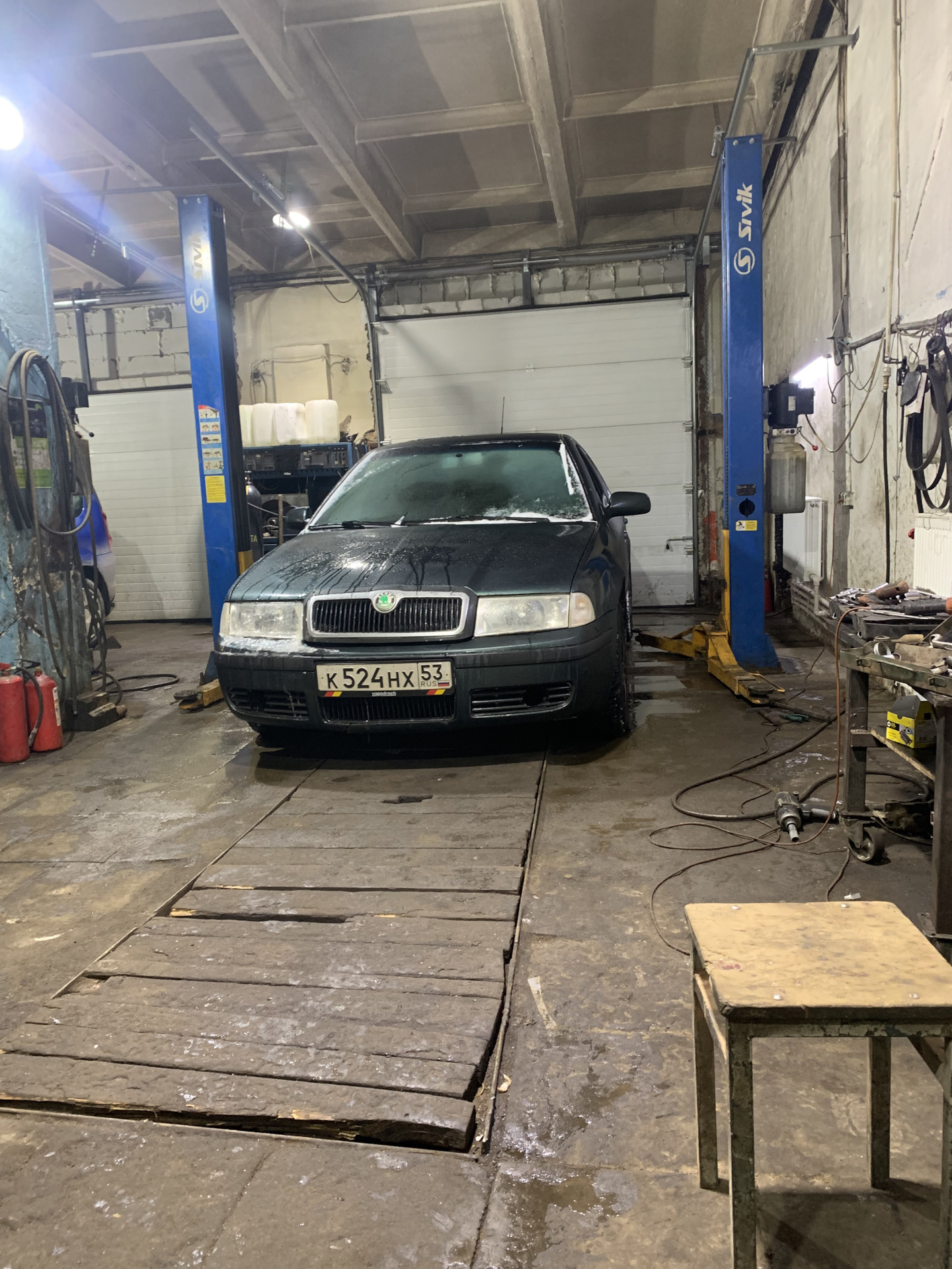 Замена выжимного подшипника на сто — Skoda Octavia A4 Mk1, 1,4 л, 2007 ...