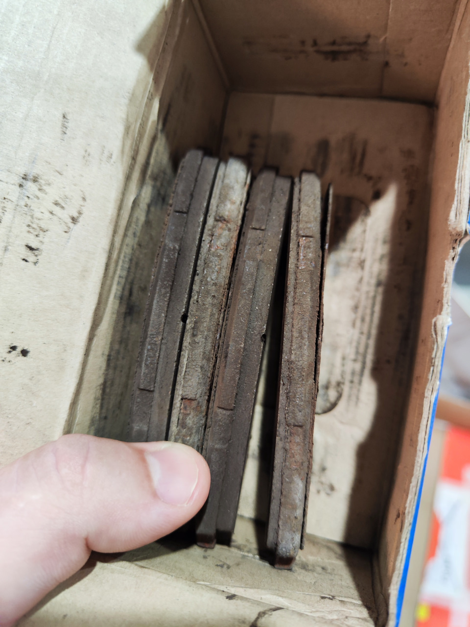 Расход колодок :) — KIA Picanto (2G), 1,2 л, 2011 года | плановое ТО ...