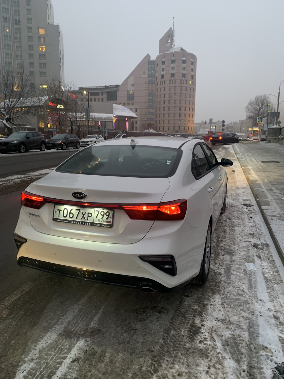 Чистота авто в МСК — KIA Cerato (4G), 2 л, 2021 года | мойка | DRIVE2