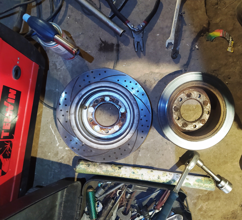 Где проточить тормозные диски в Тушино? — Mitsubishi Lancer X, 2 л ...