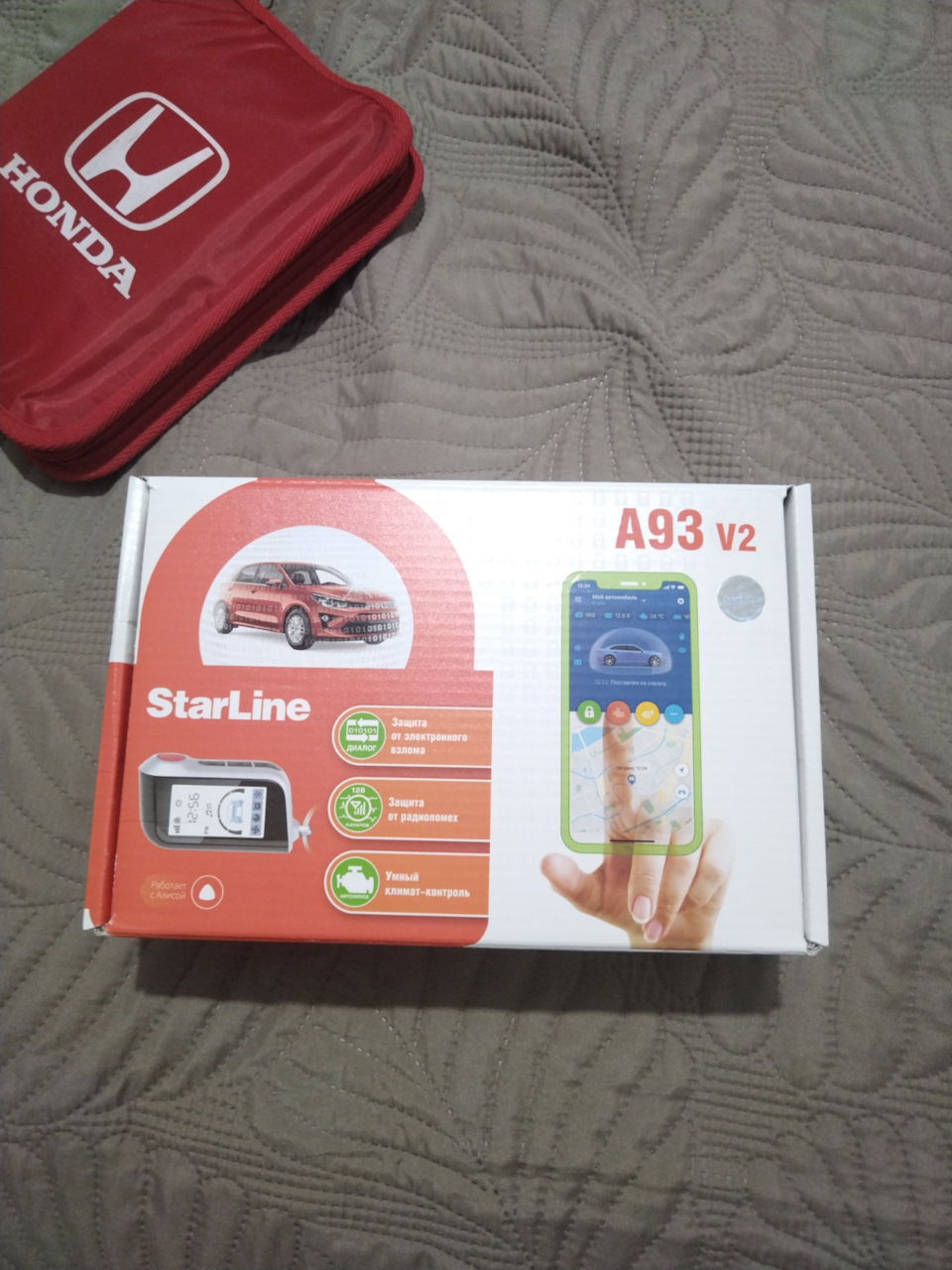 Сигнализация StarLine — Honda Civic 4D (8G), 1,8 л, 2011 года ...