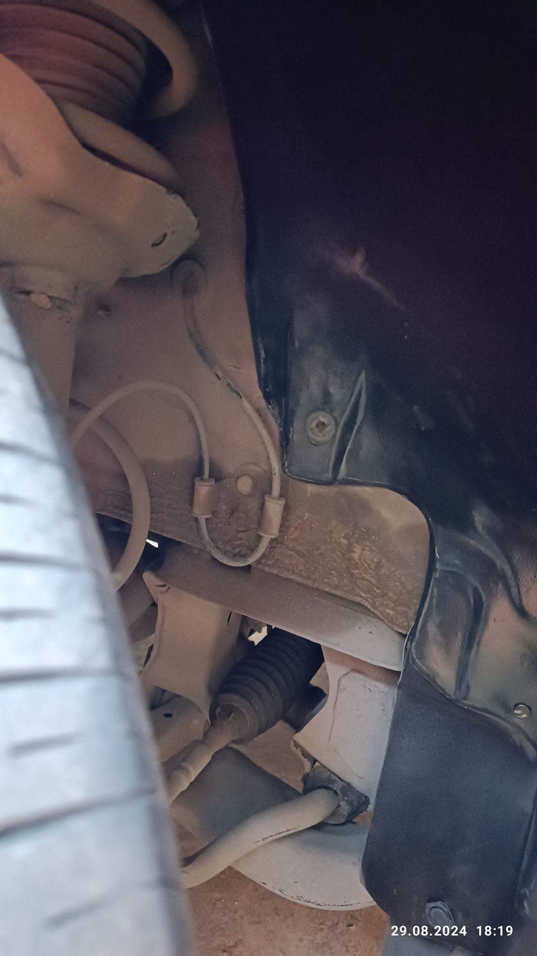 Передние подкрылки SAT … — Subaru Forester (SG), 2 л, 2004 года ...
