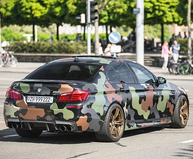 BMW e60 Camo