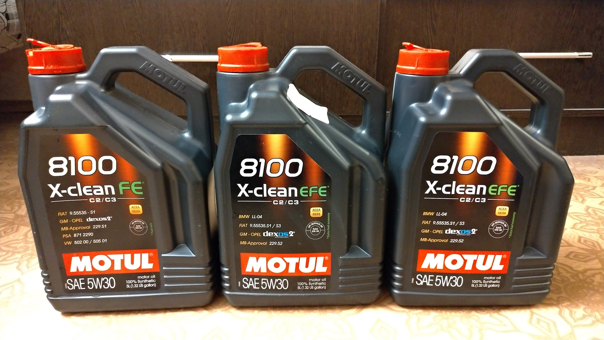 Motul 8100 x clean fe