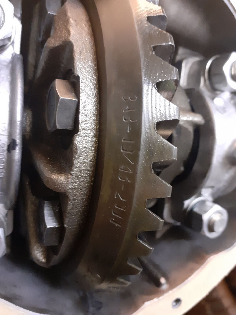 Настройка переднего Редуктора 4,3 — Lada 4x4 3D, 1,7 л, 1995 года ...