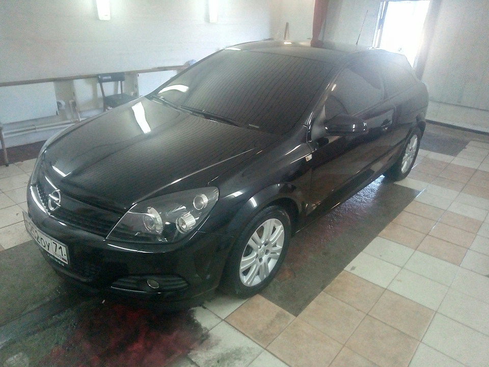 Полировка opel astra j