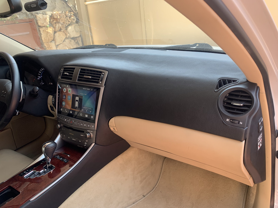 Lexus is 250 ремонт торпедо