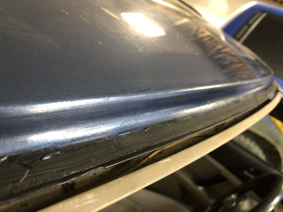 процесс подкраски — Subaru Outback (BP)