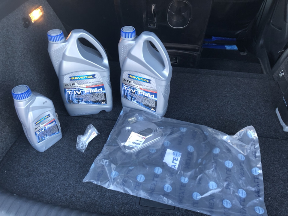 Большая замена масла в АКПП — Volkswagen Tiguan (1G), 2 л, 2012 года ...