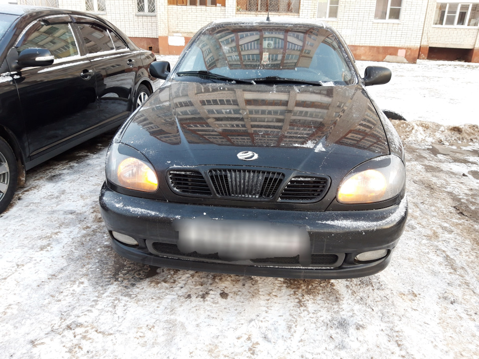 Желтые лампочки в габариты PHILIPS — ЗАЗ Chance, 1,5 л, 2012 года ...