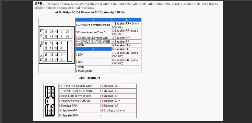 Помощь в подключении магнитолы - Opel Vectra B, 1,6 л, 1996 года автозвук DRIVE2 Поиск картинок