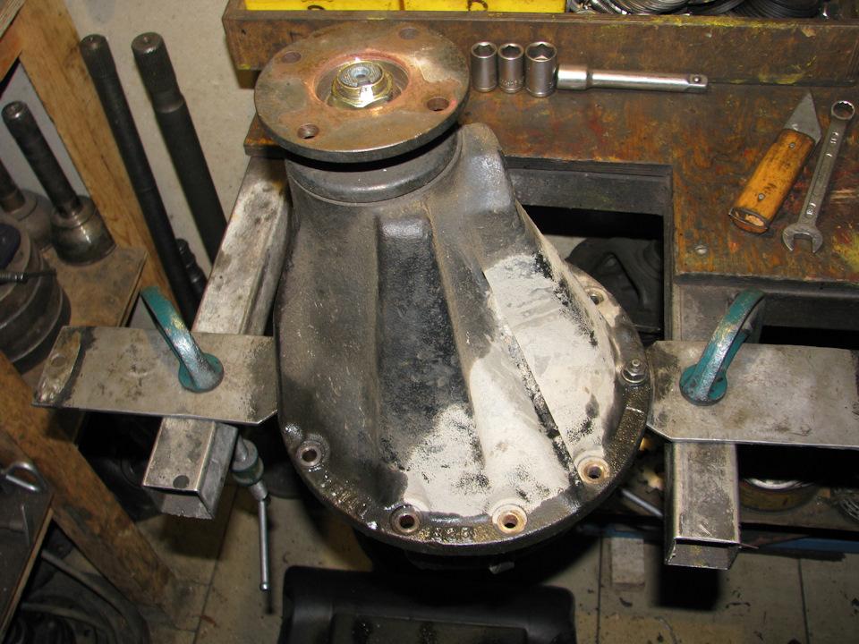 Установка блокировки HF AIR LOCKER RD132 в задний редуктор Prado 95 ...