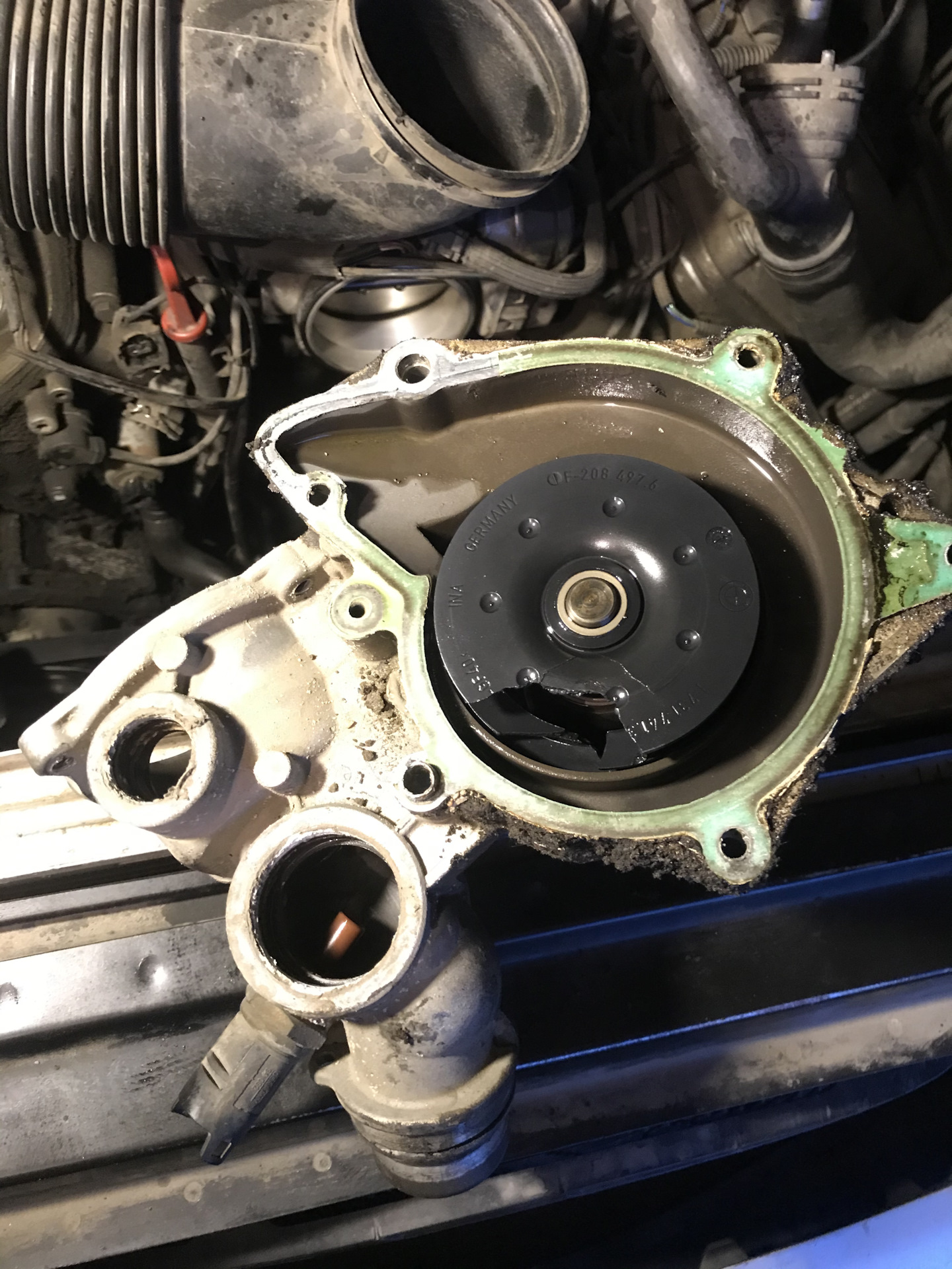 Помпа для 1.8 и 1.4 Шкода Октавия А5