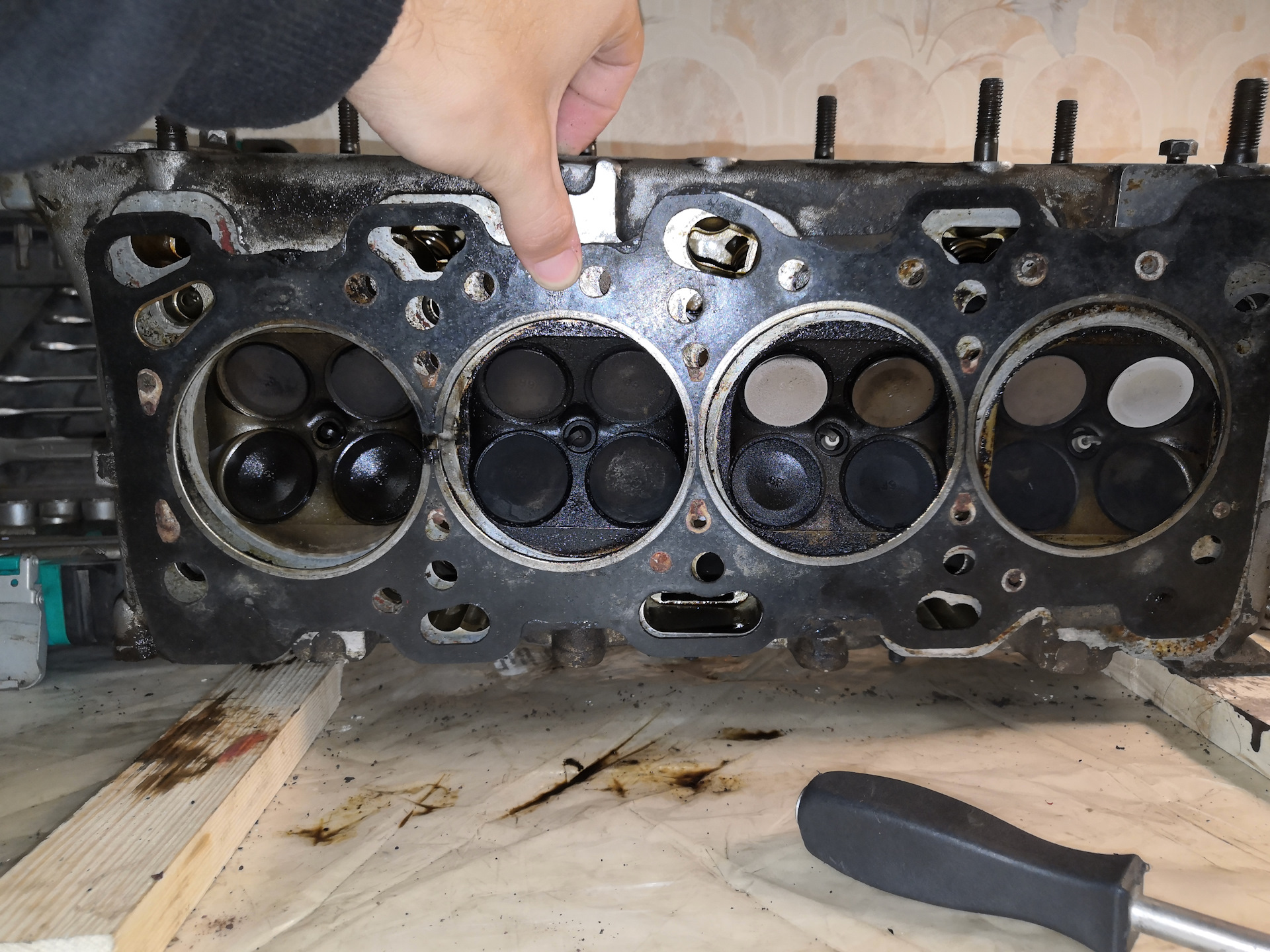 Пробило прокладку ГБЦ. Реновация. Часть 1 — Great Wall Hover, 2,4 л ...