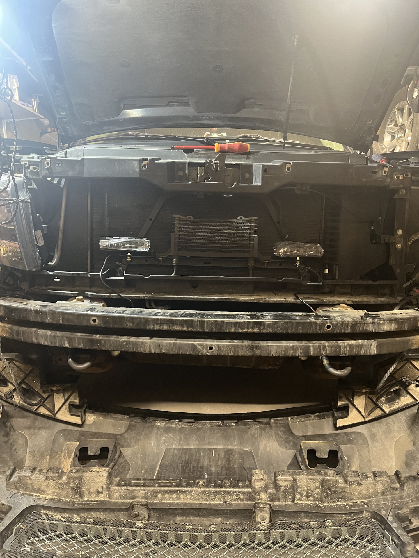 Оранжевые ходовые огни и противотуманки — Chevrolet Tahoe (GMT900), 5,3 ...