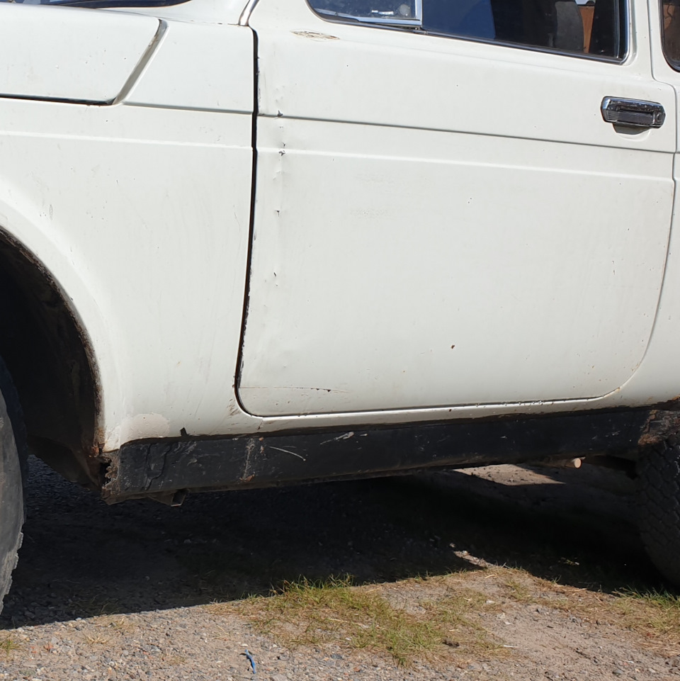 Нет худо без добра или как я покрасил машину. — Lada 4x4 3D, 1,7 л, 1994  года | кузовной ремонт | DRIVE2