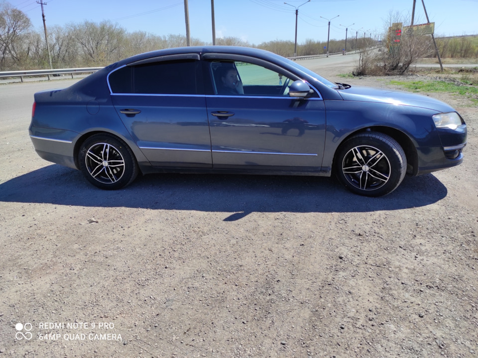Колеса лето 06. 05.21 — Volkswagen Passat B6, 2 л, 2006 года | шины ...